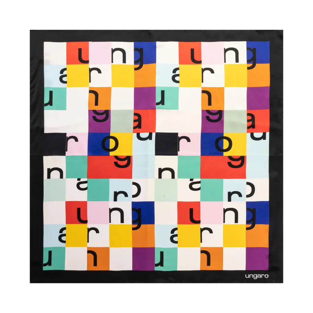 Foulard soie Ada Ungaro