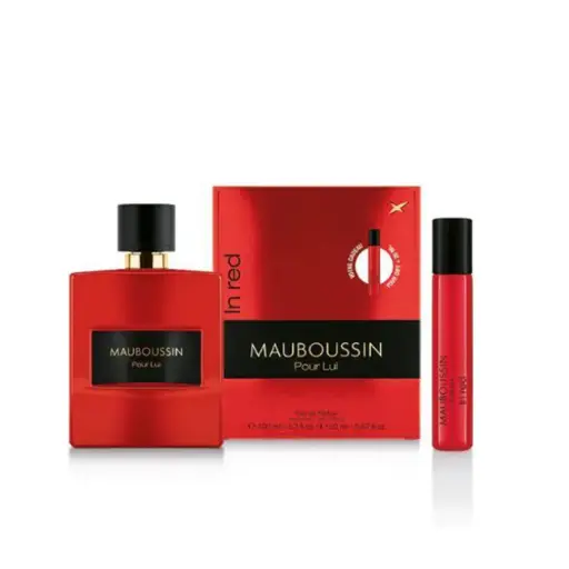 [MAU164] Mauboussin Pour Lui In Red – Travel Edition